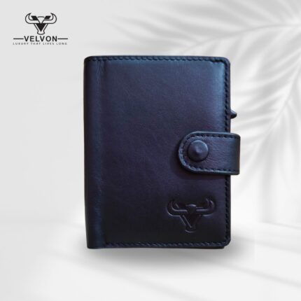 Velvon Card Wallet Black color